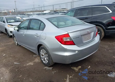 2012 Honda Civic Lx from USA, damaged, VIN 2HGFB2F50CH610226